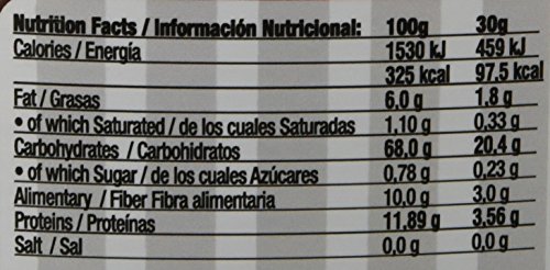 Quamtrax Nutrition Avena Instantánea, Sabor Chocolate Hazelnut - 2000 gr
