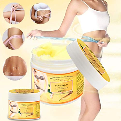 Quemador de grasa con crema adelgazante de jengibre para barriga, crema caliente para el cuerpo, crema natural para el tratamiento de la celulitis para dar forma a la cintura, las nalgas (50 ML)