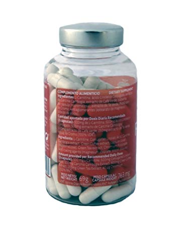 Quemagrasas natural I Healthy Nutrition I Fat burner mujer y hombre I Adelgaza sin deporte I Para pérdida de peso I Termogénico I 1 mes para dietas Keto I Sin aditivos - Sin gluten - Vegano - No GMO