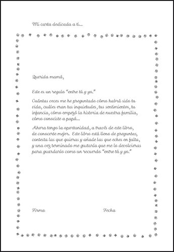 Querida mamá - entre tú y yo