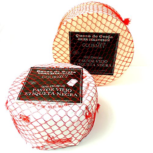 Queso de Oveja gran Seleccion Gourmet Roblemancha Curado Pastor Viejo Etiqueta Negra