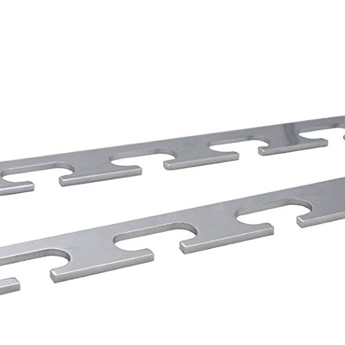 Queta Perchas para Ropa Perchas para Abrigos, Percha Mágica Metal Ropa Organizador Perchas de Acero Inoxidable para Colgar la Ropa, Ideal para Ahorrar Espacio (Juego de 6)