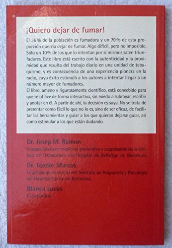 ¡quiero dejar de fumar!