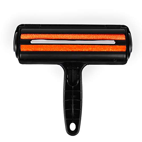 Quitapelos de mascotas Tuff Pets para quita pelo de perro y de gato del sofá y otros muebles | Cepillo de rodillo fácil de limpiar para quitar pelo | Rodillo para pelusa