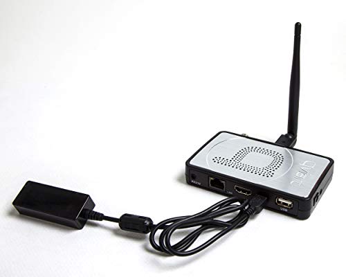QVIART Mini2 Receptor Satélite DVB-S2 1080p Full HD LAN, Antena Wifi USB, IR Externo, DLNA, Youtube, Media Player y Excelente Mando a Distancia con 49 botones
