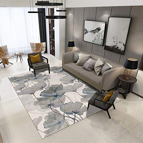 QWEASDZX Alfombra Alfombra De Piso Suave Y Cómoda Poliéster Antideslizante Alfombra De Piso Cómoda Multifuncional Alfombra De Sala De Estar Lavable 100x200cm