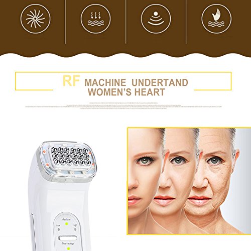 Radiofrecuencia facial Matriz de punto del RF cara que aprieta la máquina de la belleza de la piel del rejuvenecimiento eliminar las arrugas de la piel facial,buen regalo para mamá (eu)