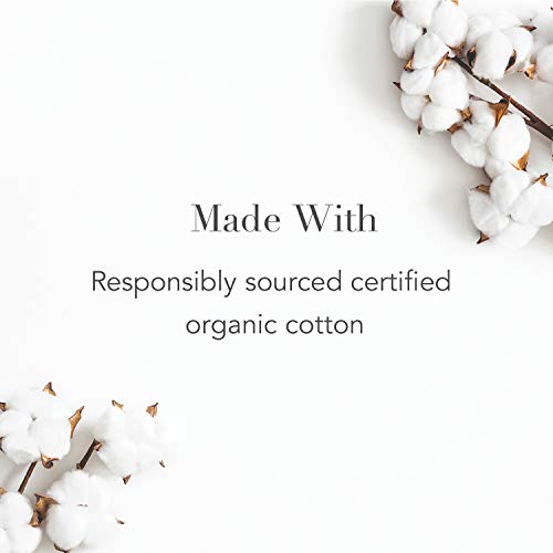 Rael - Tampones blanqueados sin cloro, orgánicos, con aplicador de cartón biodegradable, tamaño extra grande (14 en total)