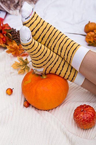 Rainbow Socks - Mujer Hombre Calcetines Sushi Salmón Tamago - 2 Pares - Tamaño 36-40