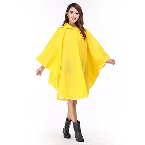 Raincoat ALXC- Gabardinas de Mujer, Impermeable Gabardina Transparente Gabardina de Tendencia de Moda Gabardina de Viaje de Estudiante de excursión de Adulto Impermeable Delgada Hermosa (Color : E)