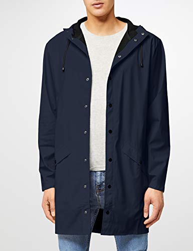 Rains Jacket, Impermeable para Hombre,, color azul, talla X-Large