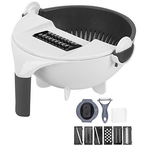 Rallador de verduras multifunción duradero, picador de patatas, para patatas caseras, pepinos, cebollas, zanahorias, suministros de cocina