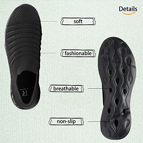 Ranberone Zapatillas Casuales para Hombre Calzado Deportivo Bajas de Moda Sandalias de Verano Ligeras y Transpirables