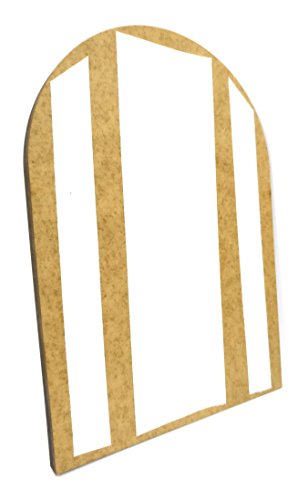 Ratoncito Pérez Puerta Madera Escalera + Felpudo + Ratoncito de Madera/Decoraciones de Pared con Adhesivo (Azul grisaceo)