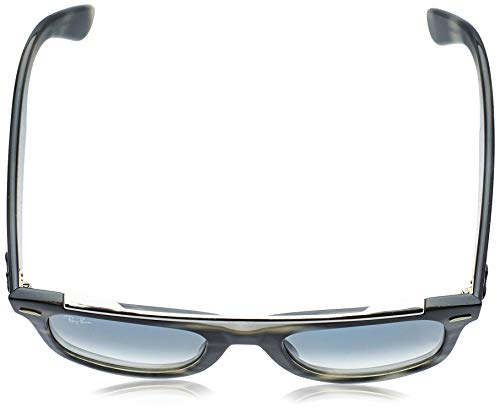 Ray-Ban 0RB4540 Gafas de sol, Striped Grey, 50 Unisex