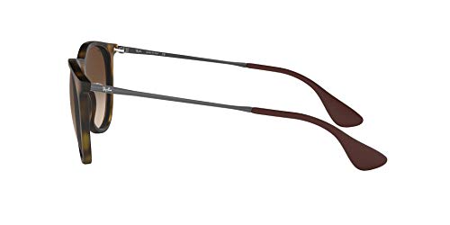 Ray-Ban Erika Classic Gafas de sol, Marrón (Tortoise/Gunmetal/Brown Gradient), 54 Unisex-Adulto
