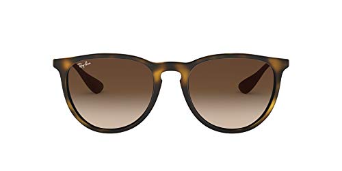 Ray-Ban Erika Classic Gafas de sol, Marrón (Tortoise/Gunmetal/Brown Gradient), 54 Unisex-Adulto