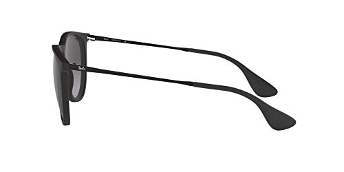 Ray-Ban Gafas de sol, Erika, Negro (622/8G), con lente Gris Degradada
