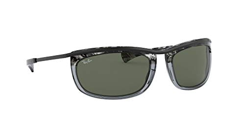 Ray-Ban Olympian I RB2319-1286R5 Gafas de sol, Gris Gradient, 62 Unisex