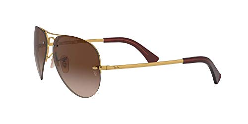 Ray-Ban Rb3449, Gafas de Sol para Hombre, Marrón (Arista), 59
