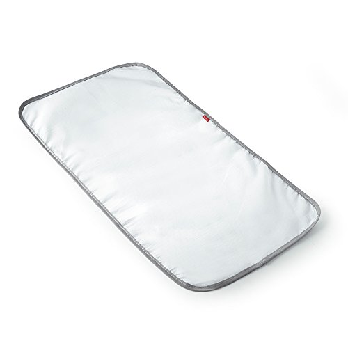 Rayen 6317.01 Paño para Planchar Transparente, Algodón, Blanco y Gris, 70 cm x 35 cm