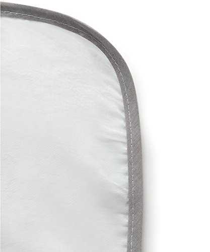 Rayen 6317.01 Paño para Planchar Transparente, Algodón, Blanco y Gris, 70 cm x 35 cm