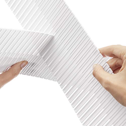 Rayen - Divisor de cajones adaptable. Separador de cajones con infinitas combinaciones. Organizador de cajones multifuncional. 5 unidades de 49.5 x 10 cm