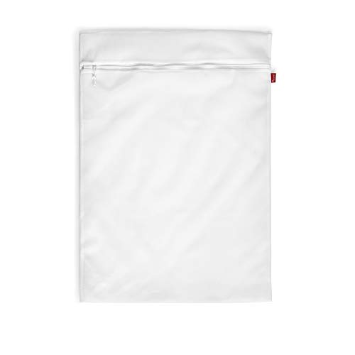 Rayen Lavadora y Secadora lavandería | Funda para Colada con Cremallera | Bolsa Protectora Reutilizable para el Lavado de Ropa | Talla M | 50 x 70 cm | 1 unidad, Blanco
