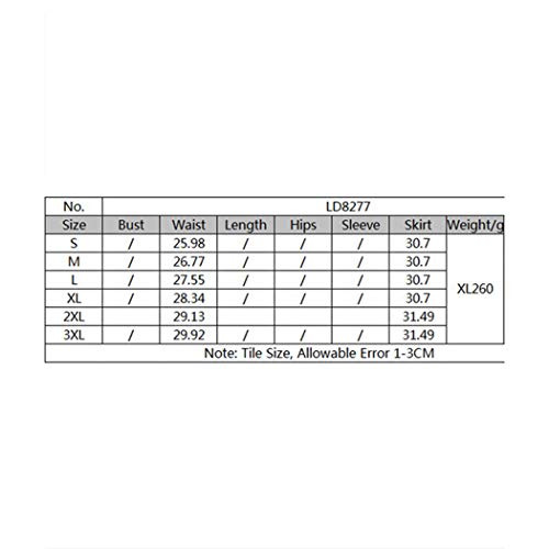 Raylans Falda plisada con estampado de dibujos animados para mujer - Blanco - Large