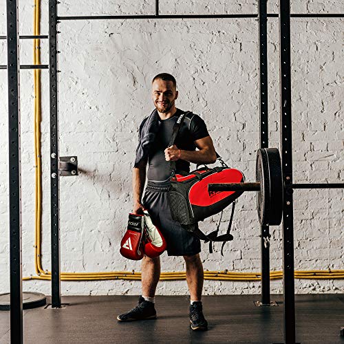 RDX MMA Gym Bolsa de Viaje Gear Mochila Bolsa Duffle Kit Sports Gym Bag Muay Thai