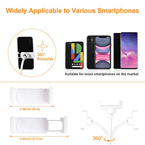 RE Aro de Luz led Anular 6 Pulgadas para Selfie, Anillo de luz de Mesa para maquillajes iluminacion fotografia Ring Light Flashes Macro y anulares Foco movil para Grabar Videos moviles Selfie