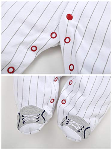 Recién Nacido Pijama Bebé Pelele Niños Mameluco Algodón Caricatura Trajes 0-3 Meses