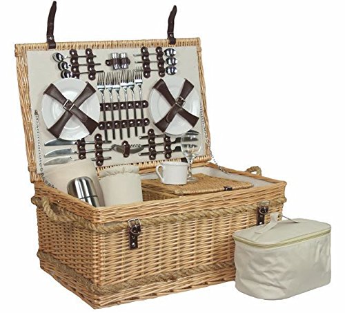 Red Hamper Prima Equipada 6 Persona Cesta de Picnic