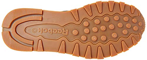 Reebok Classic Leather - Zapatillas de cuero para hombre, color negro (black / gum 2), talla 44