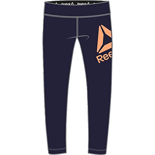 Reebok Es 7/8 Mallas, Niñas, Azul (Maruni), 5/6 años