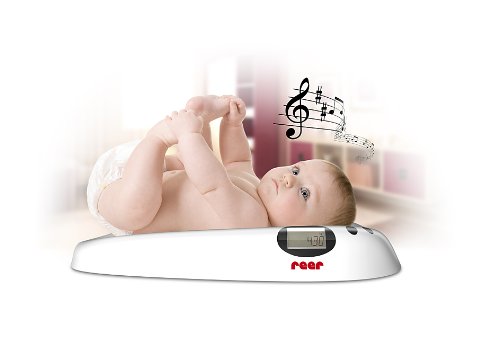 Reer 6409 - Báscula para bebés con música