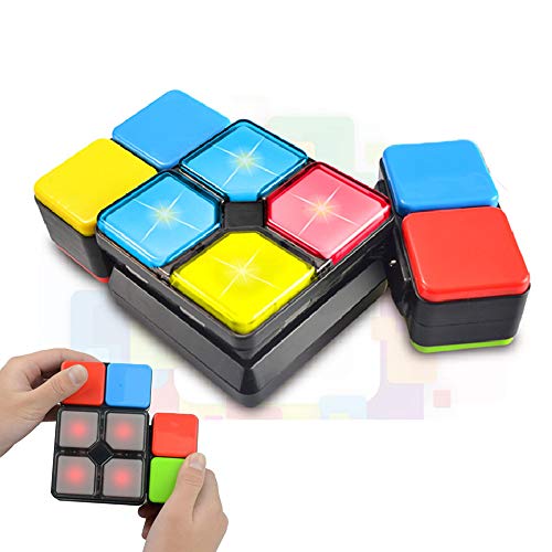 Regalos para 6-12 Años Muchachos Chicas Joy-Fun Cubo de Rubik Velocidad Cubo Mágico 4 Modos Música Electrónica Juguetes para Adolescentes Rompecabezas Juego Regalos de Cumpleaños para Niños