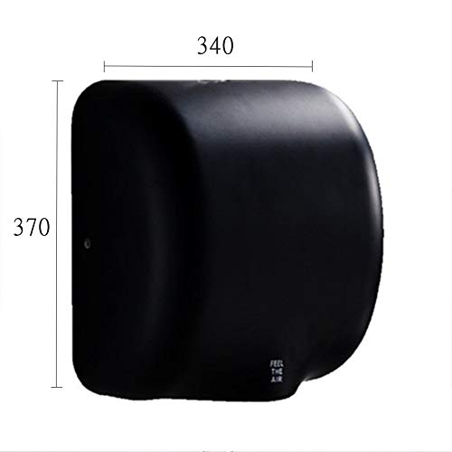 REGEN 1200W Generic Turbo Secadores de Mano | Secamanos Eléctrico | Ecológico, de Alta Velocidad y Bajo Uso de Energía | Secador de Manos Eléctrico Escape turboalimentado