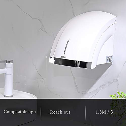 REGEN Secadores de Mano automático de Alta Velocidad de Viento Caliente del secador de Aire Inteligente de inducción eléctrica 1500w Baño Baño de Auto secamanos electrico