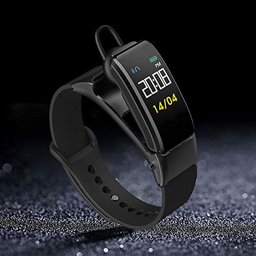 Reloj Inteligente de Fitness de Gama Alta Llamada Bluetooth Frecuencia cardíaca Presión Arterial Oxígeno sanguíneo Voz Completa Pulsera Deportiva Pulsera Inteligente Auriculares