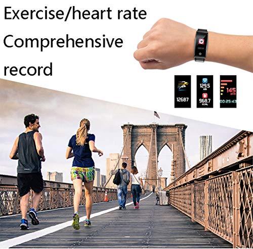 Reloj Inteligente de Fitness de Gama Alta Pantalla a Color Pulsera Inteligente Monitoreo del Ritmo cardíaco Presión Arterial Oxígeno en Sangre Llamada Bluetooth Pulsera Deportiva Impermeable