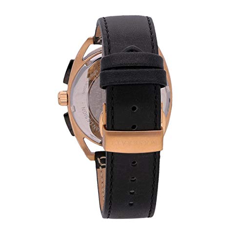 Reloj para Hombre, Colección Trimarano, Movimiento de Cuarzo, cronógrafo, en Acero, PVD Oro Rosa y Cuero - R8871632002