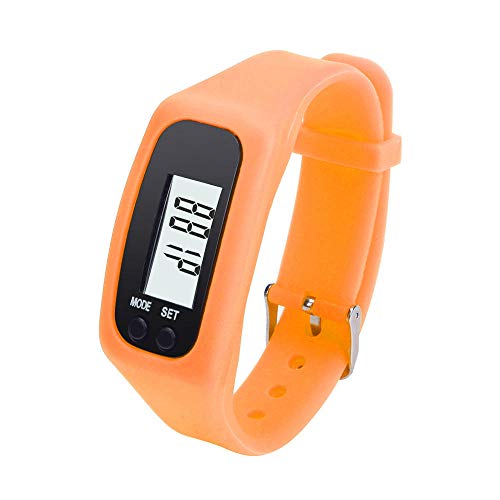 Reloj Relojes De Pulsera para Mujeres Diseño Multifunción LCD Digital Podómetro Fitness Correr Paso A Pie Distancia Contador De Calorías Reloj Pulsera