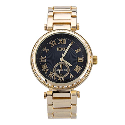 Relojes para Mujer Marca para Mujer Aleación A Prueba De Agua Multi-Color Superficie Reloj Moda para Hombres Tabla De Tendencias Rosa Roja