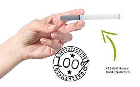 Remedio terapéutico para dejar de fumar para superar los antojos y hacer frente a los síntomas de abstinencia de la mano a la boca, kit de 30 días para dejar de fumar + guía de soporte gratis