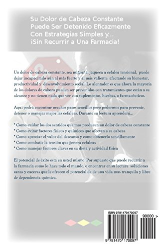 Remedios Caseros Para La Migraña O Jaqueca, Y La Cefalea Tensional. Prevención Y Tratamiento / Home remedies for migraine and tension headache. ... And without resorting to a pharmacy!