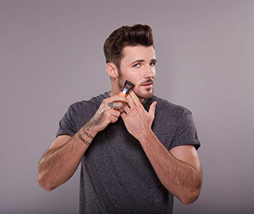 Remington MB070 DurabladePro - Máquina de afeitar inalámbrica, peines para barba corta de 1, 2, 4 y 6 mm, resistente al agua, 60 minutos de autonomía