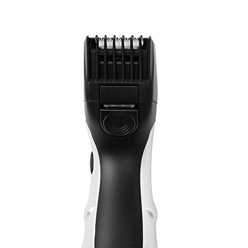 Remington MB320C Ceramic Beard- Barbero, Cuchillas Cerámica, Inalámbrico, 9 Ajustes, 1.5- 18 mm, Negro