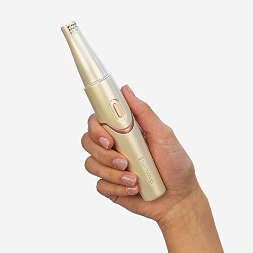 Remington Smooth & Silky EP7070 - Kit de Cuidado Facial, Depiladora Facial Femenina, Incluye Cabezal de Masaje, Cepillo Limpiador y Minilápiz, Rosa Perla
