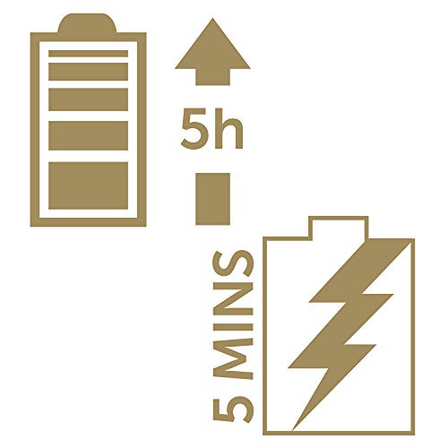 Remington T-Series MB7050 - Recortador de Barba y Pelo, 9 Peines para Pelo y Barba, Inalámbrico, Autonomía de 5 horas, Negro
